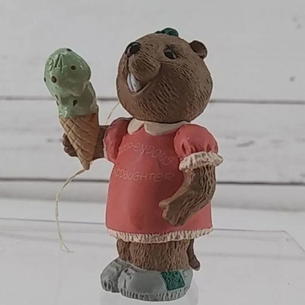 HALLMARK  Granddaughter '94 Christmas Ornament keepsake 1994 ice cream cone‎